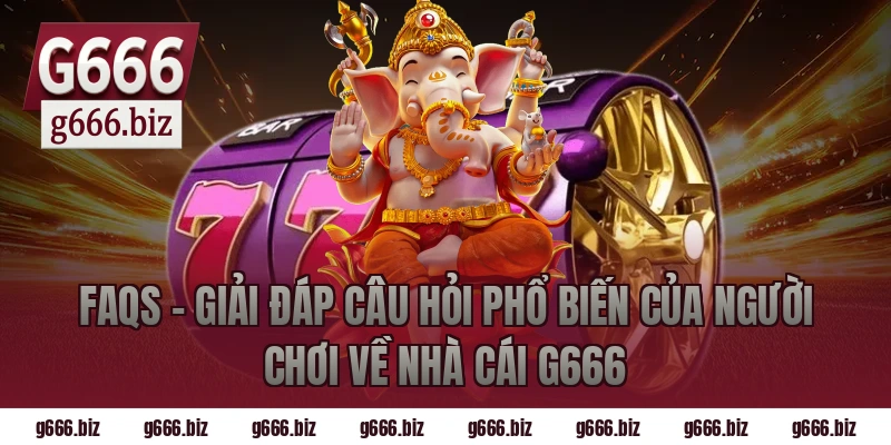 FAQs - Giải đáp câu hỏi phổ biến của người chơi về nhà cái G666